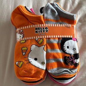 Hello Kitty Halloween No-Show Socks 12 pairs!